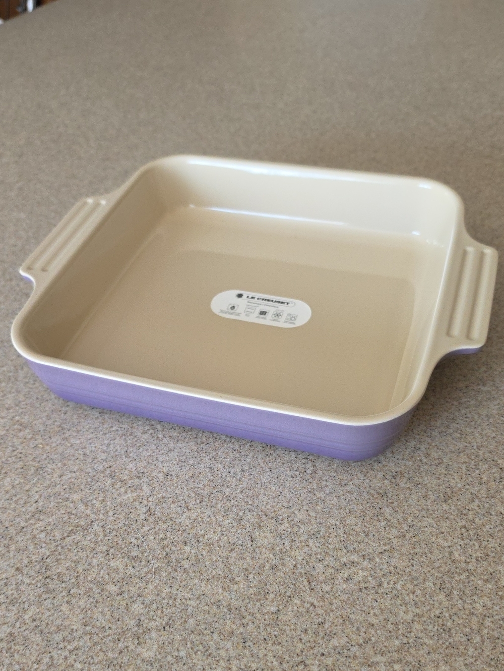 Le Creuset Ultra Violet Square Stoneware Baking Dish 23 cm